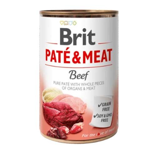 Brit Pate Meat Beef (Scatolette) - 6 x 400 gr