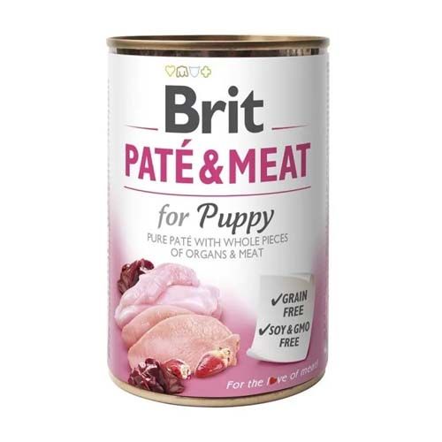 Brit Pate & Meat Puppy (Scatolette) - 6 x 400 gr