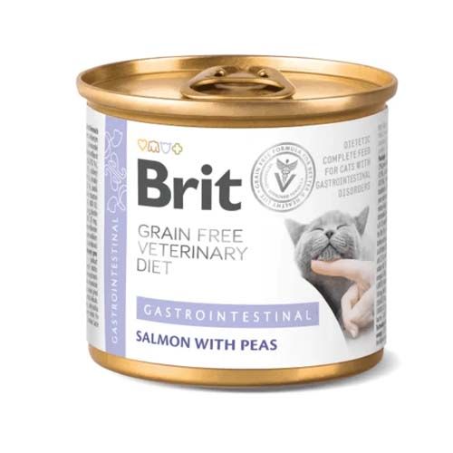 Brit GF Veterinary Diet Cat Gastrointestinal (Latas) - 200 gr x 6