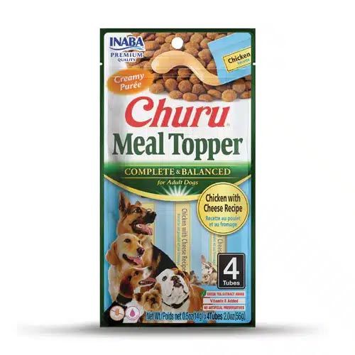 Churu Dog Meal Topper Chicken & Cheese - 12 x 56 gr (Envío 3 - 5 giorni)