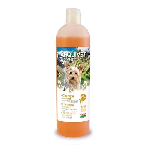 Shampoo protettivo con olio di visone - 750 ml Arquivet