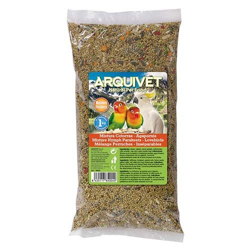 Miscela per parrocchetto monaco - inseparabili 1 kg Arquivet