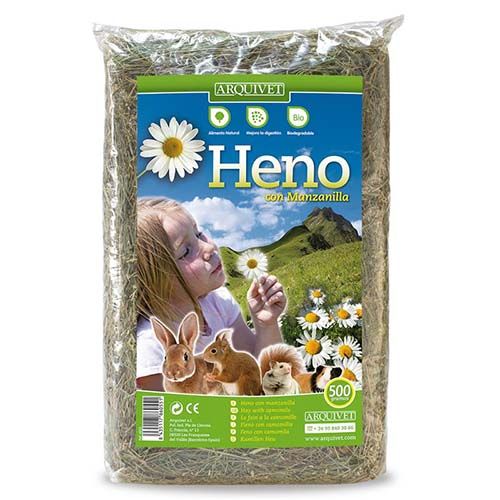 Fieno con camomilla 500 g Arquivet