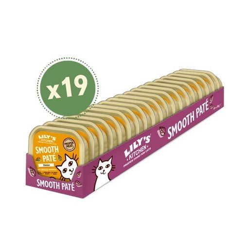 Lily's Kitchen Smooth Paté For Cats Chicken 19X85 Gr (Spedizione 3 - 5 giorni)