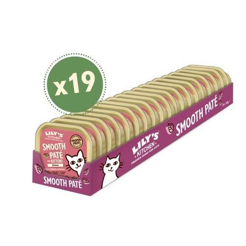 Lily's Kitchen Smooth Paté For Kittens 19X85 Gr (Spedizione 3 - 5 giorni)