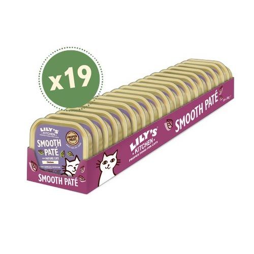 Lily's Kitchen Smooth Paté For Mature Cats  19X85 Gr (Spedizione 3 - 5 giorni)