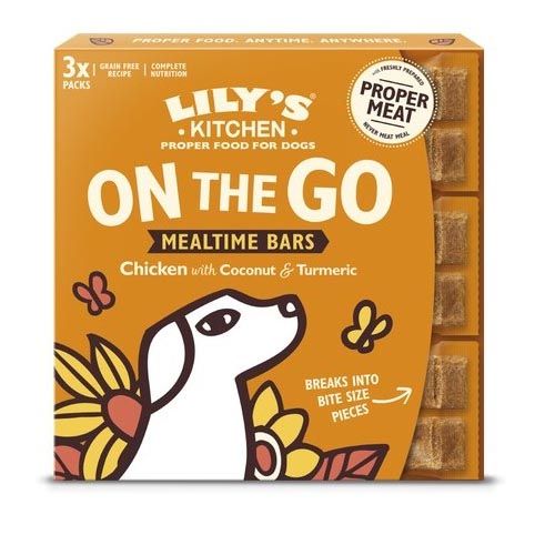 Lily's Kitchen On The Go Bars Chicken Multipack 3X40 Gr (Spedizione 3 - 5 giorni)
