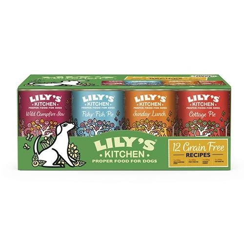 Lily's Kitchen Grain Free Multipack 12X400 Gr (Spedizione 3 - 5 giorni)