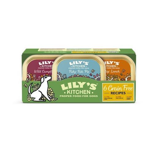Lily's Kitchen Grain Free Dinners Trays Multipack 6X150 Gr (Spedizione 3 - 5 giorni)