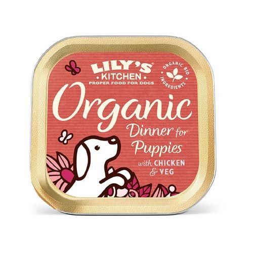 Lily's Kitchen Organic Dinner For Puppies 11X150 Gr (Spedizione 3 - 5 giorni)