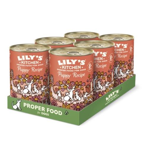 Lily's Kitchen Puppy Recipe With Chicken Wet Dog Food 6X400 Gr (Spedizione 3 - 5 giorni)