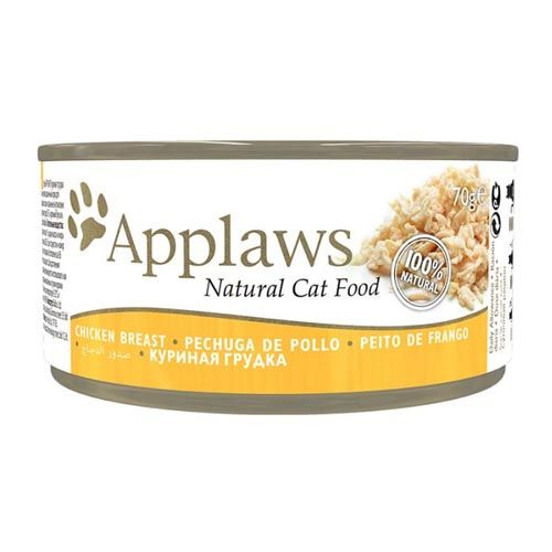 Applaws Cat Scatolette petto di pollo (70 gr x 24)