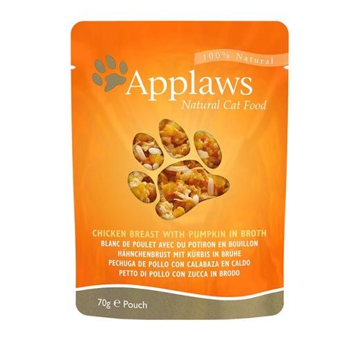 Applaws Cat Bustine Pollo e Zucca (70 gr x 12)