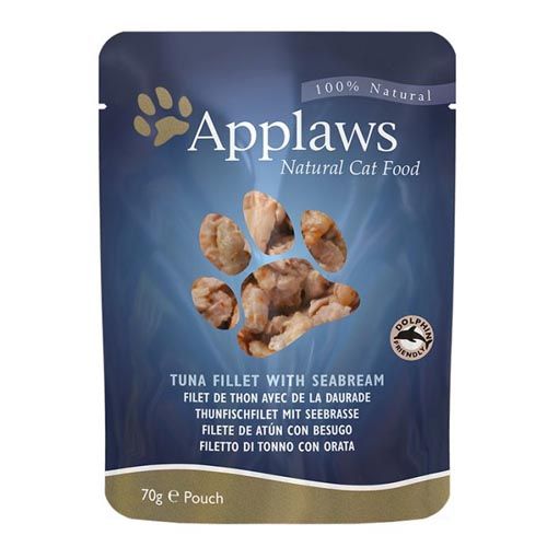 Applaws Cat Bustine tonno e orata (70 gr x 12)