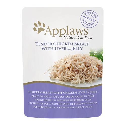 Applaws Cat con pollo e fegato in gelatina (70 gr x 16)