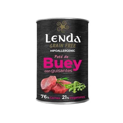 Lenda Dog PâtéPaté de Buey (Scatolette) - 400 gr x 12