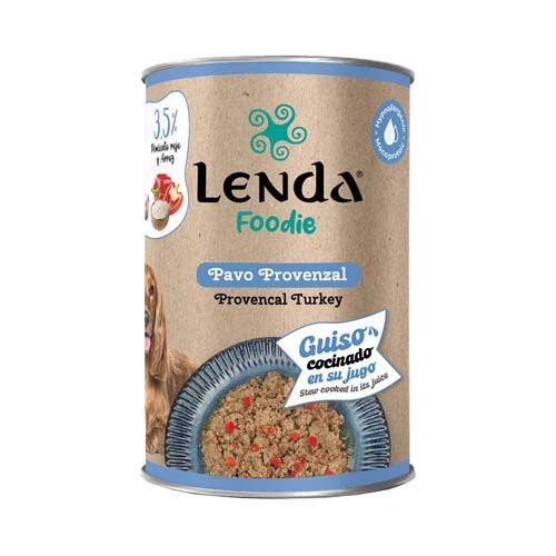 Lenda Dog Foodie Provencal Turkey (Scatolette) - 400 gr x 12