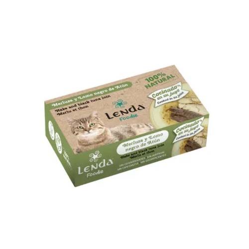 Lenda Cat Foodie Hake and Tuna (Scatolette) - 120 gr x 25