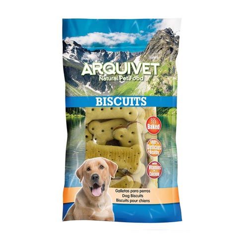 Biscotti per cani Arquivet ripieni ossa