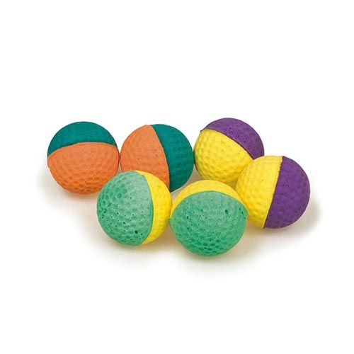 Palla in schiuma per gatti (100 pezzi)