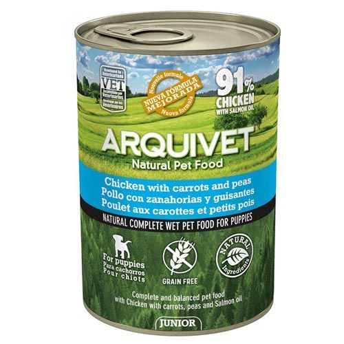 Arquivet Wet Dog Food Junior Chicken (Scatolette)