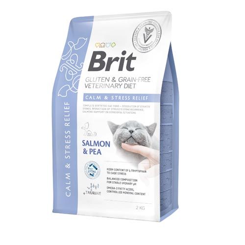 Brit GF Veterinary Diet Cat Calm & Stress Relief