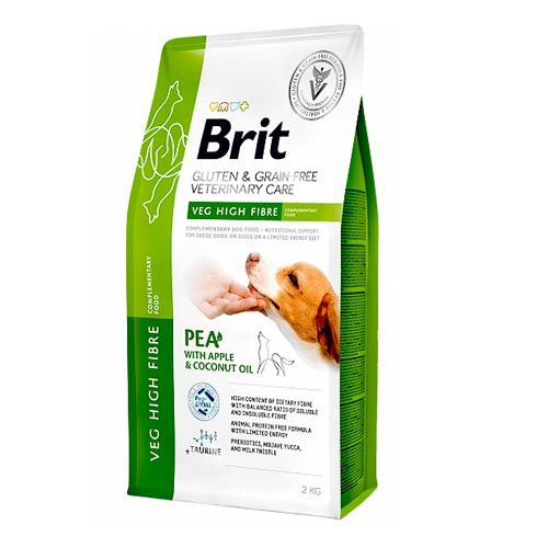 Brit GF Veterinary Diet Dog Veg High Fibre