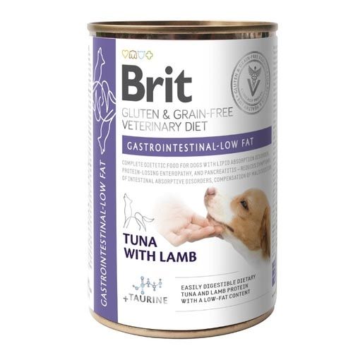 Brit GF Veterinary Diet Dog Gastrointestinal Low Fat (Scatolette)