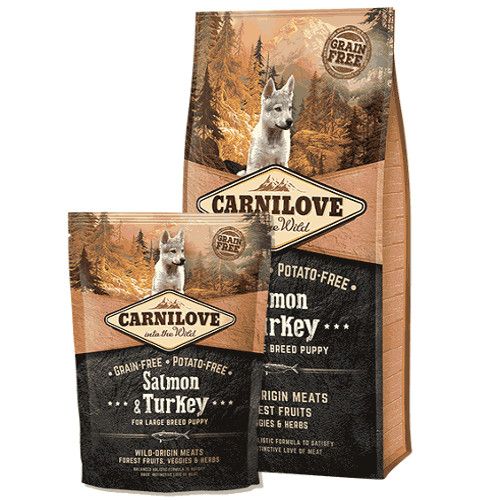 Carnilove Puppy Large Salmon & Turkey (Salmone e Tacchino)