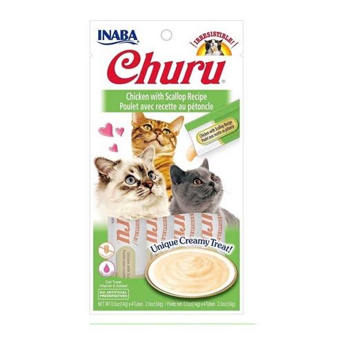 Churu Cat Chicken with Scallop Recipe