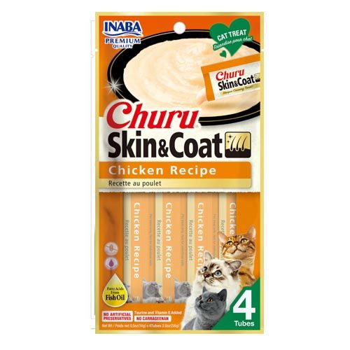 Churu Cat Skin & Coat Chicken
