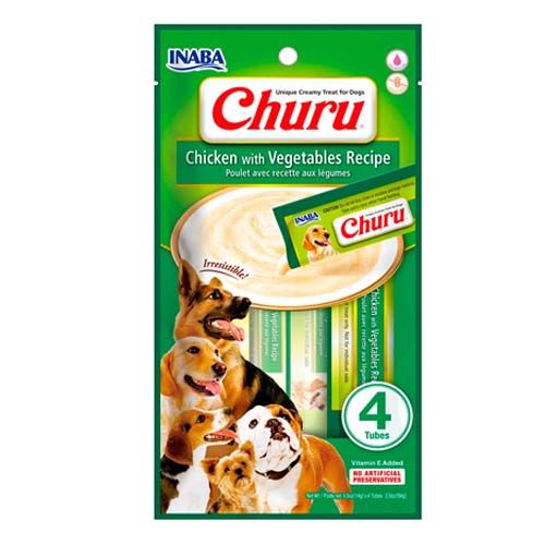 Churu Dog Chicken with Vegetables Recipe