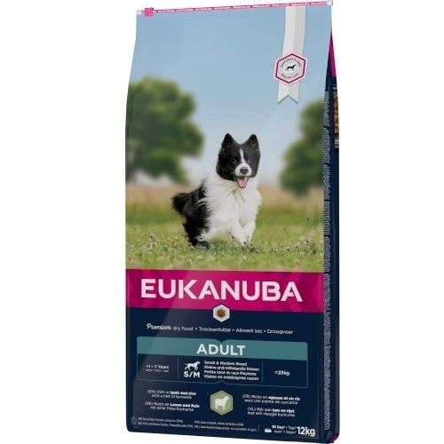 Eukanuba Adulto Agnello e Riso Small & Medium Breed