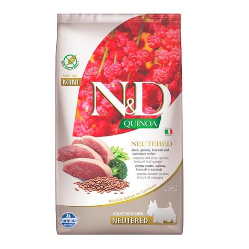 Farmina N&D Quinoa Neutered Anatra Mini