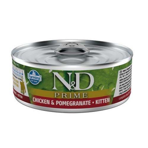 Farmina N&D Cat Kitten Prime Chicken Grenade (Scatolette)