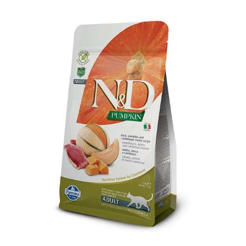 Farmina N&D Grain Free Pumpkin Adult Anatra Gatto
