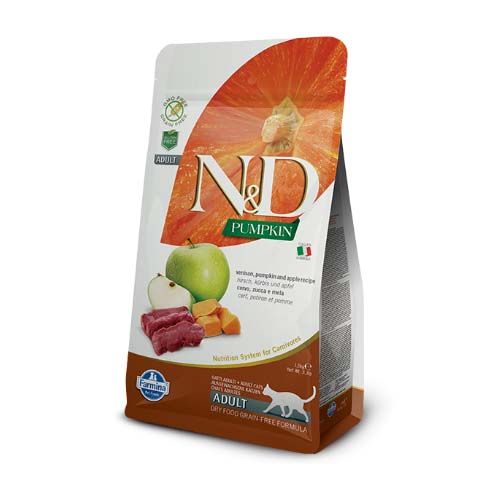 Farmina N&D Grain Free Pumpkin Adult Cervo Gatto