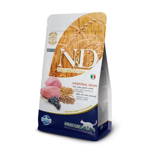 Farmina N&D Ancestral Grain Adult Agnello Gatto
