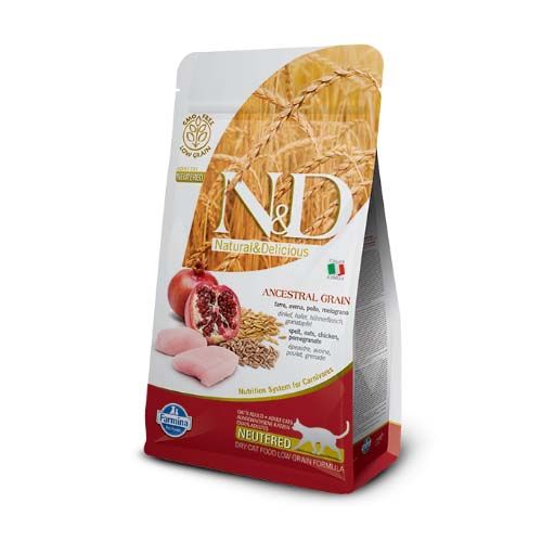 Farmina N&D Ancestral Grain Neutered Pollo Gatto