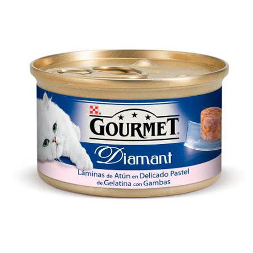 Gourmet Diamant Filetti tonno gelatina e gamberi