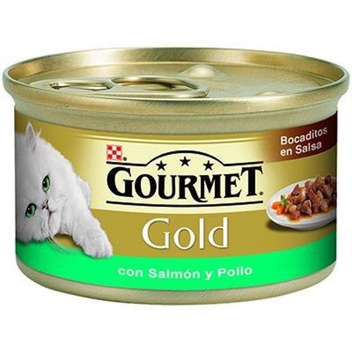 Gourmet Gold Bocconcini di Salmone e Pollo
