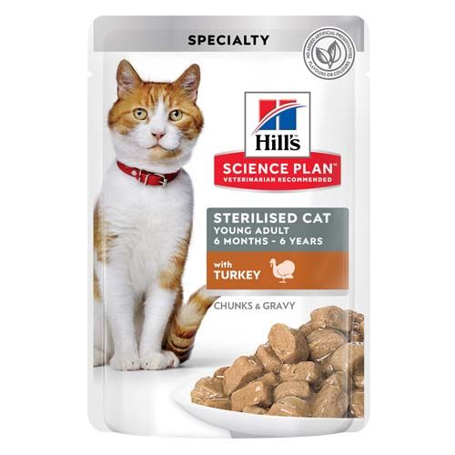 Hill's Science Plan Feline Sterilised Pute (Bustine)