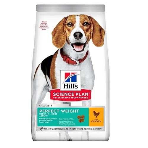 Hill's Canine Adult Perfect Weight Medium Chicken