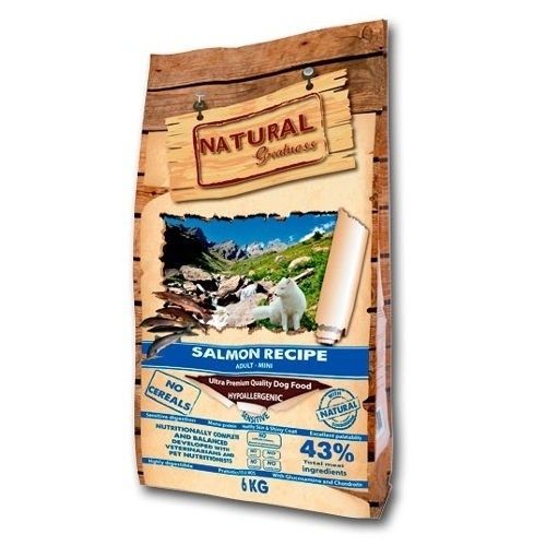 Natural Greatness Dog Salmon Recipe Mini