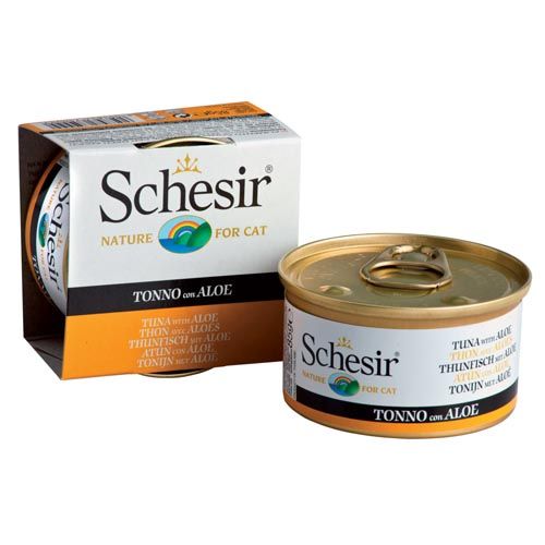 Schesir Gatto Tonnetto e Aloe in Gelatina (Scatolette)