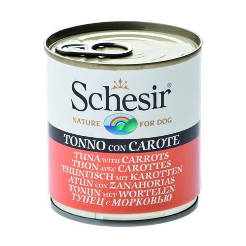 Schesir Cane Tonnetto e Carote (Scatolette)