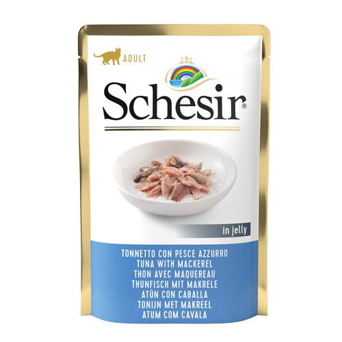 Schesir Gato Atún con Caballa (Bustine)