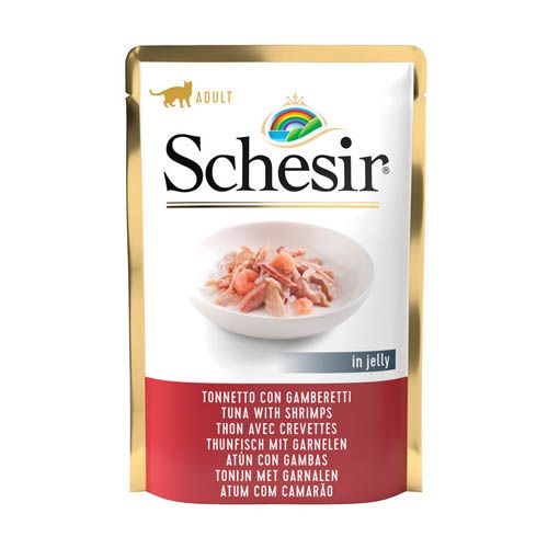 Schesir Gato Atún con Gambas (Bustine)