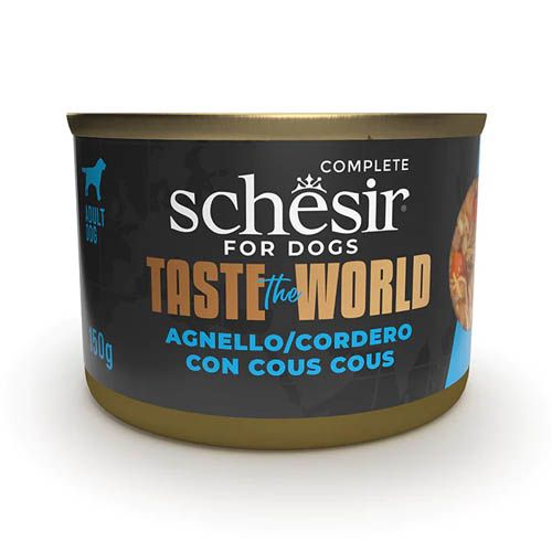 Schesir Perro Taste The World Cordero con Couscous (Scatolette)
