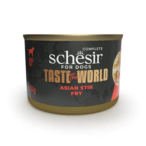 Schesir Perro Taste The World Pollo con Salteado Asiático (Scatolette)